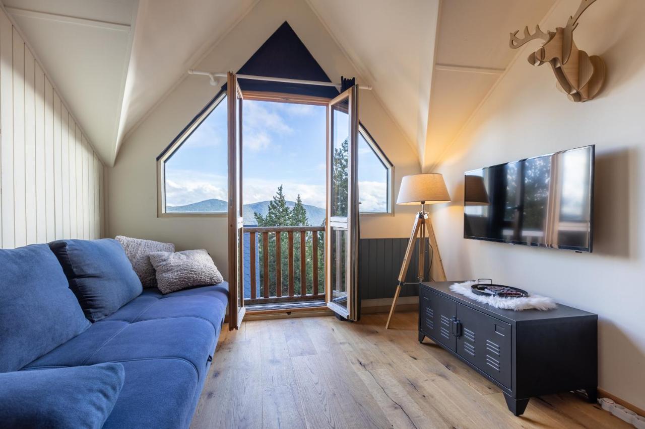 Le Cerf - Duplex Avec Superbe Vue Montagne Leilighet Les Angles  Eksteriør bilde