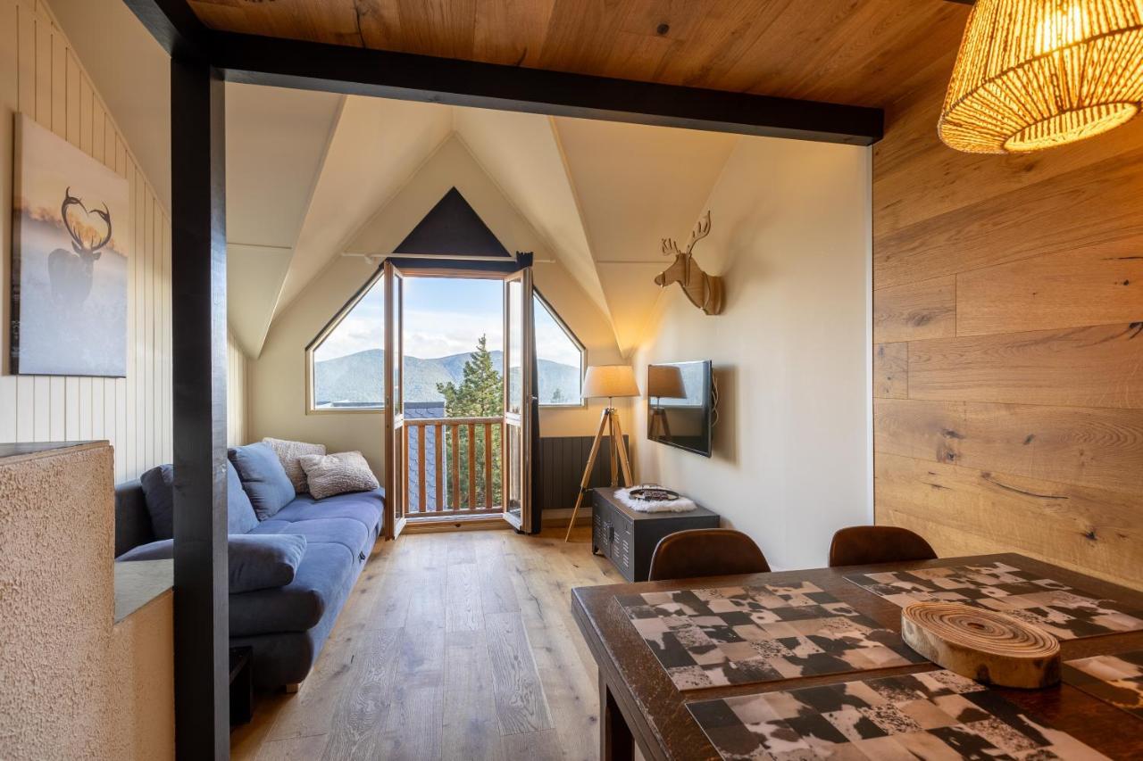 Le Cerf - Duplex Avec Superbe Vue Montagne Leilighet Les Angles  Eksteriør bilde
